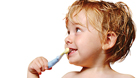Niño cepillándose los dientes Niño cepillándose los dientes
