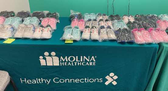 Molina Healthcare of South Carolina Shoe Giveaway