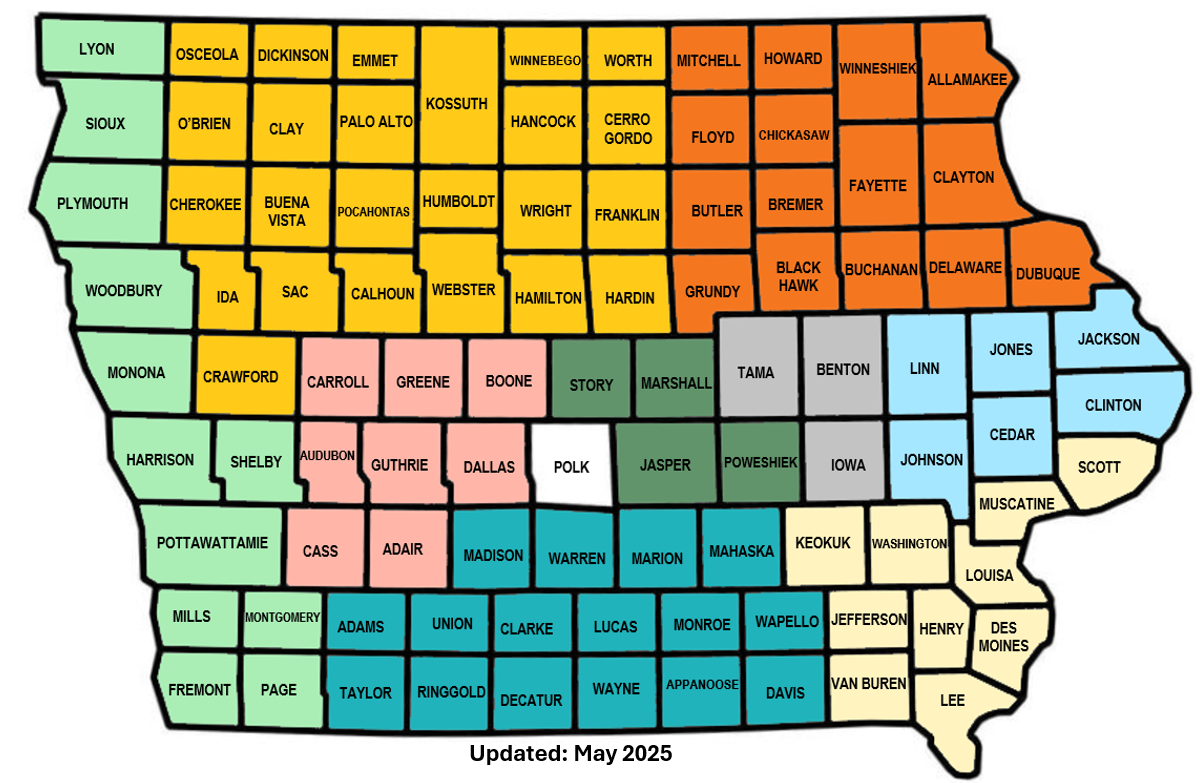 May-2025-Molina-Iowa-Provider-Relations-Map-508