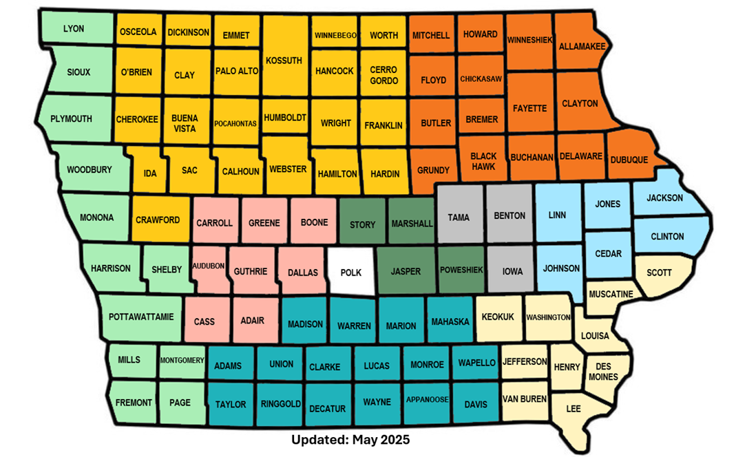 May-2025-Molina-Iowa-Provider-Relations-Map-508