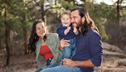 man and woman with baby man and woman with baby