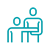 one person holding another person's arm