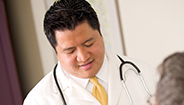 Médico y paciente