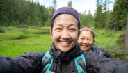 Man smiling
