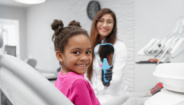 Girl smiling