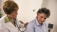 Médico y paciente