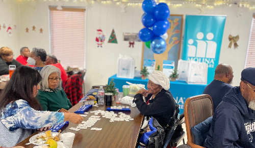 Molina Healthcare of Texas Grandparents Social Club Forest Hill Depression Awareness Event