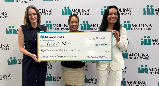 Molina Healthcare of California Project Boon Check Presentation