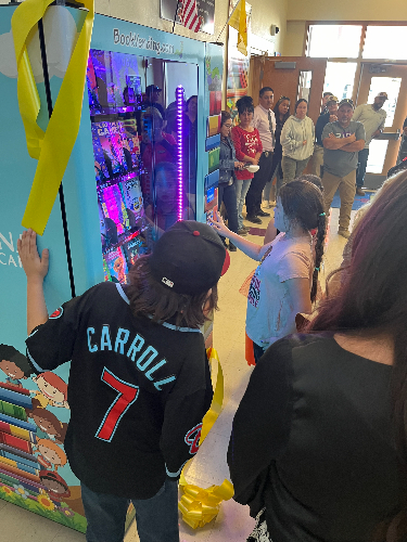 Molina Healthcare of New Mexico Literacy Vending Machine