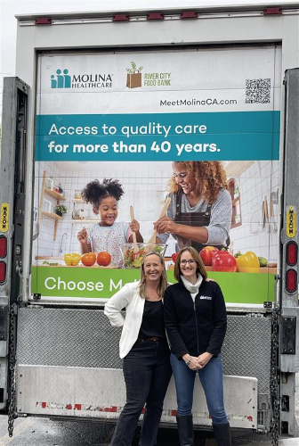 Molina Healthcare of California River City Food Bank Food Truck