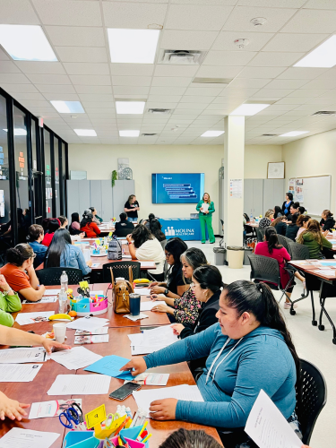Molina Healthcare of Texas blood pressure testing station event