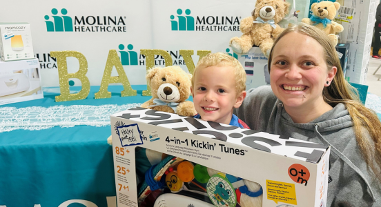 Molina Healthcare of Washington First Steps Donation