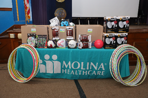 Molina Healthcare of Michigan Playworks Michigan Donation