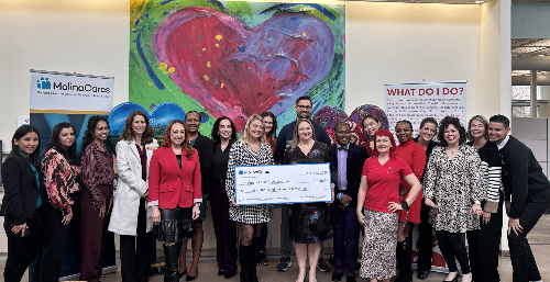 Molina Healthcare of Texas American Heart Association Donation