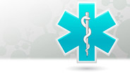 Símbolo médico del caduceo, con la serpiente y la vara Símbolo médico del caduceo, con la serpiente y la vara