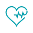 heart with heartbeat