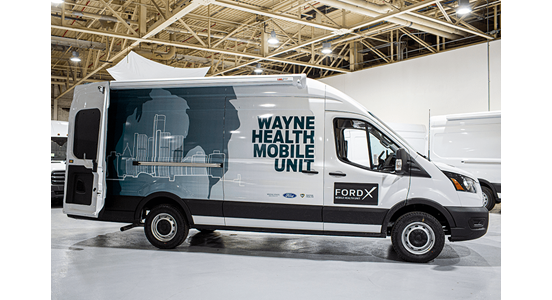 Wayne Health to Provide Care to Underserved Populations through Mobile Unit