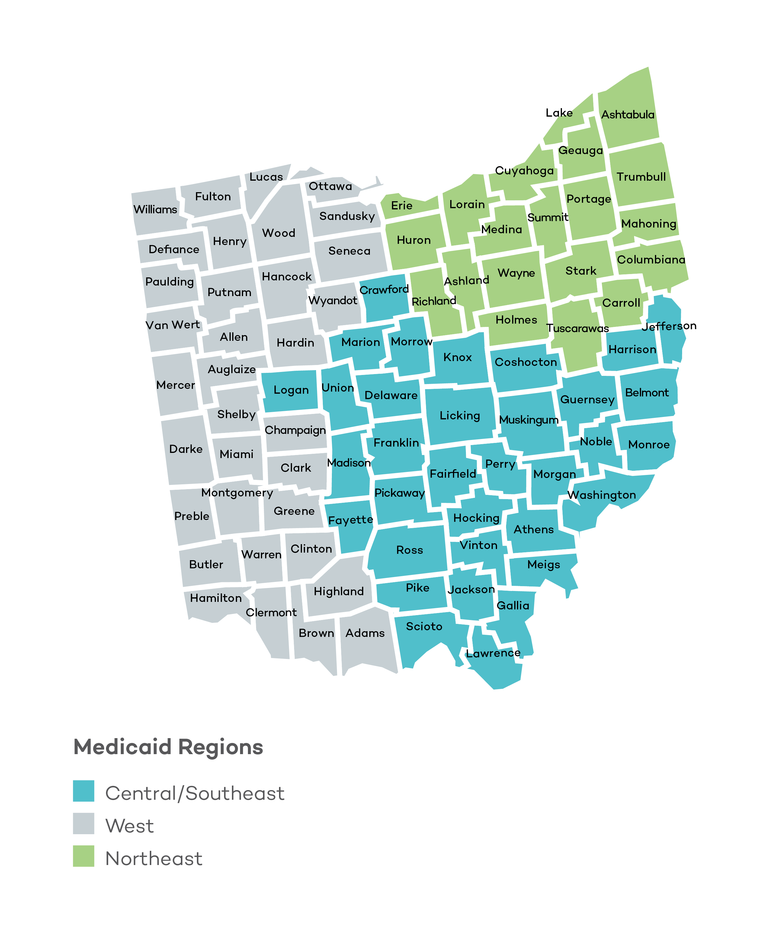Ohio-ABD-CFC Service Area