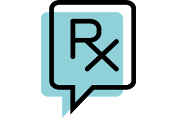 Prescription Q and A icon for pharmacy 