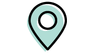 location icon for service area map
