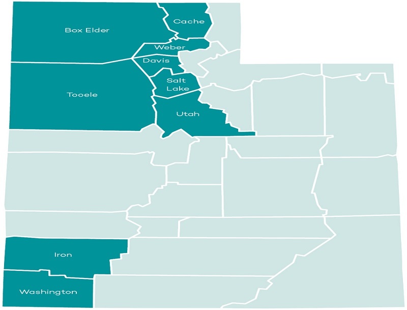 baggrund matrix Påstand Molina Medicare | Service Map in the State of Utah